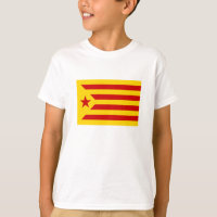 Rote Flagge Kataloniens