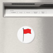 Rote Flagge: Magnete Magnet (In Situ (Geschirrspüler))