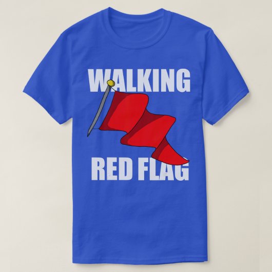 Rote Flagge T-Shirt (Design vorne)