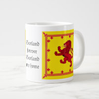 Rote Flagge von Schottland