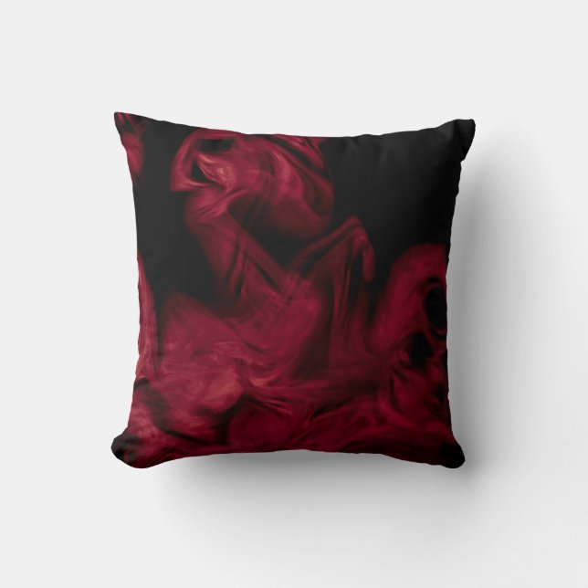 Rote Flamme Kissen (Vorderseite)