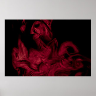 Rote Flamme Poster
