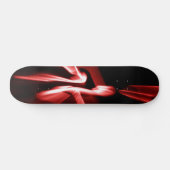 Rote Flamme Skateboard (Horizontal)