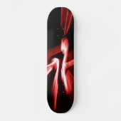 Rote Flamme Skateboard (Vorderseite)