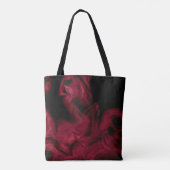 Rote Flamme Tasche (Rückseite)