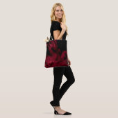 Rote Flamme Tasche (Am Model)