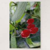 rote Flecken im Herbst Puzzle (Vertikal)