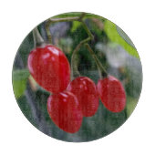 rote Flecken im Herbst Schneidebrett (Vorderseite)