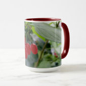 rote Flecken im Herbst Tasse (VorderseiteRechts)