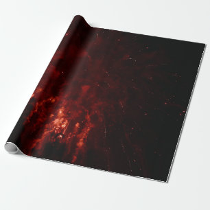 Rote Flecken in der Nacht Geschenkpapier