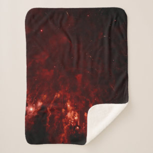 Rote Flecken in der Nacht Sherpadecke