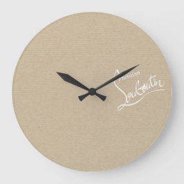 Rote Flecken Stilettos Schuhe Heels Kraftkasten Große Wanduhr