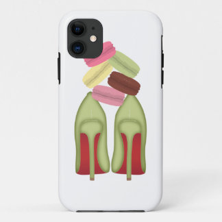 Rote Flecken Stilettos Schuhe, High Heels & Macaro Case-Mate iPhone Hülle