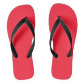 Rote Flip Flops Badesandalen (Fußbett)