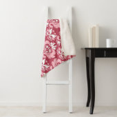 Rote Flora: Blassbeige Nahtlos Sherpadecke (Beispiel)