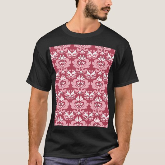 Rote Flora: Blassbeige Nahtlos T-Shirt (Vorderseite)