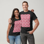 Rote Flora: Blassbeige Nahtlos T-Shirt (Unisex)