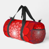 Rote Flora Mandala-58566 Duffle Bag (Rechte Ecke)