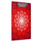 Rote Flora Mandala-58566 Klemmbrett (Rechts)