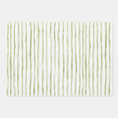 Rote florale Schleifen Geburtstag Geschenkpapier Set (Vorderseite 2)
