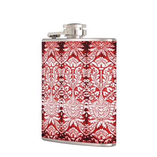 Rote Florenflasche Flachmann (Links)