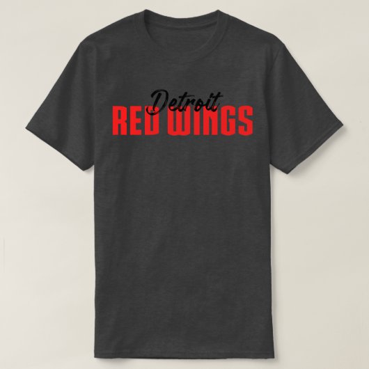 rote Flügel T-Shirt (Design vorne)