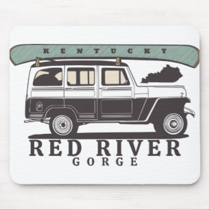 Rote Flussschlucht Kentucky Mousepad