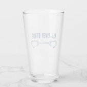 Rote Flussschlucht Klettern Schnellziehen Glas (Rückseite)