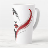 Rote Flüsterfrau Milchtasse (Rechte Ecke)
