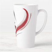 Rote Flüsterfrau Milchtasse (Rechts)