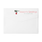 Rote Foil Ornament Treff Vernissage Themenwelt Mod (Rückseite)