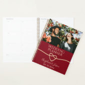 Rote Foto-Hochzeit Planer (Anzeige)