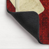 Rote Foto mousepad Schablone (Ecke)