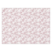 Rote französische Toile Tischdecke (Vorderseite (Horizontal))