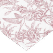 Rote französische Toile Tischdecke (Schrägansicht)