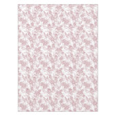 Rote französische Toile Tischdecke (Vorderseite)