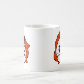 Rote Frau ich Gusta Comic-Raserei-Gesicht Meme Kaffeetasse (Mittel)