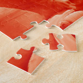 Rote Freiheitsstatue Puzzle (Seite)