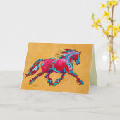 Rote friesische Karte (Gelbe Blume)