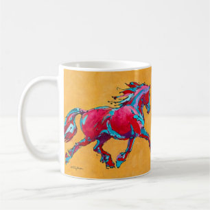 Rote friesische Tasse