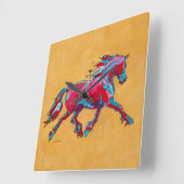 Rote friesische Wanduhr (Winkel)