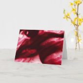 Rote Früchte der Leidenschaft (Karte) Karte (Gelbe Blume)