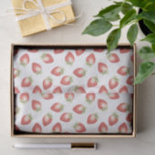 Rote Früchte Erdbeeren Geburtstag Seidenpapier (Geschenk)