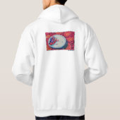 Rote Früchte-Schale Hoodie (Rückseite)
