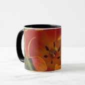 rote Frühlingsblume Tasse (Vorderseite Links)