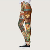 Rote Füchse Leggings (Links)