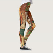 Rote Füchse Leggings (Rechts)
