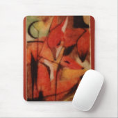 Rote Füchse Mousepad (Mit Mouse)