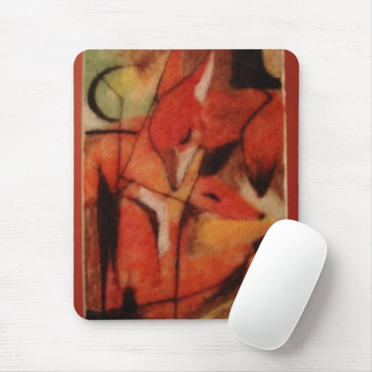 Rote Füchse Mousepad (Mit Mouse)