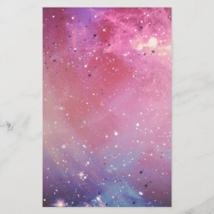 Rote Galaxie Briefpapier